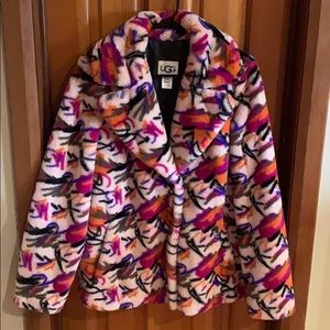 Gorgeous and super soft faux fur UGG Coat